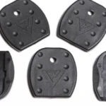 TangoDown Vickers Tactical Magazine Floor Plates, five black plates shown from top