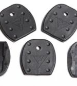 TangoDown Vickers Tactical Magazine Floor Plates, five black plates shown from top