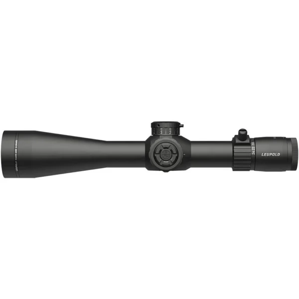Leupold Mark 4HD Rifle Scope 6-24x52 black, right-side view with adjustment turrets