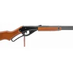 Daisy Red Ryder Adult BB Rifle, right-facing side view with brown stock and forearm