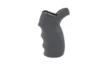Pachmayr PKMYR AR15 PREMIUM RIFLE GRIP, black side view with curved backstrap