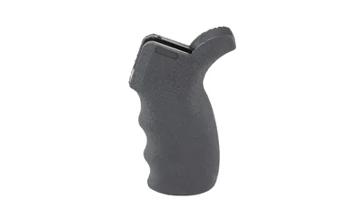 Pachmayr PKMYR AR15 PREMIUM RIFLE GRIP, black side view with curved backstrap