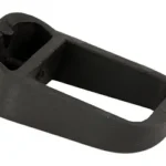 Pachmayr PKMYR MAG SLEEVE FOR GLK 19 TO 17 black sleeve, angled top view with rectangular opening