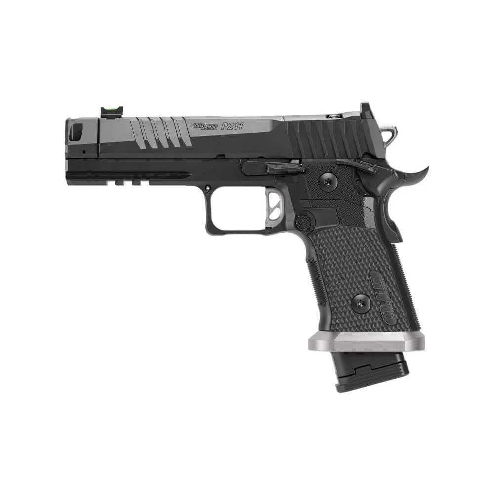 primary-570 Sig Sauer P211-GTO Handgun 9mm Luger 21(2)&23(1)rd Magazines 4.4" Compensated Barrel Optic Ready SAO