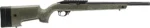 Bergara Rifles Bergara BXR Rimfire Rifle .22 LR 10rd Magazine 16.50" 4140 CrMo Fluted Barrel Green/Black Stock