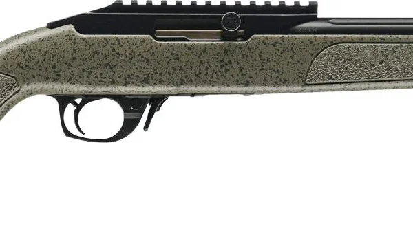 Bergara Rifles Bergara BXR Rimfire Rifle .22 LR 10rd Magazine 16.50" 4140 CrMo Fluted Barrel Green/Black Stock