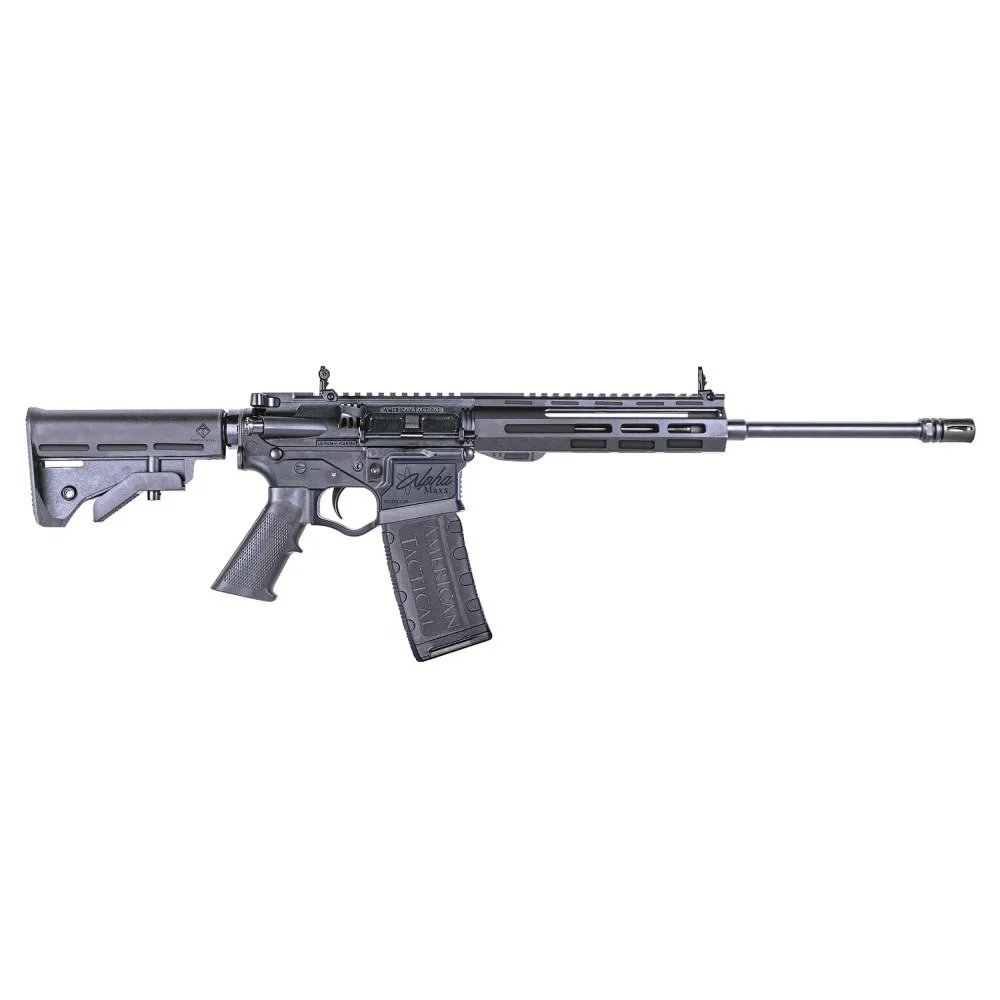 primary-602 American Tactical Inc-ATI ATI Alpha Maxx Ria Rifle 5.56x45mm 60rd Magazine 16" Barrel Black with 9" M-LOK Handguard