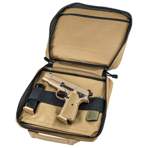 FN America FN USA FN High Power Handgun 9mm Luger 17rd Magazines(2) 4.7" Barrel FDE Slide/Frame