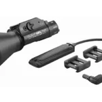 Streamlight TLR-1 HPL Long Gun Kit, black weapon light with pressure switch, clips and cable