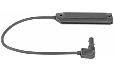 primary-6420 Streamlight TLR Remote Pressure Switch, black pad with curved cable and right-angle plug