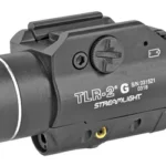 Streamlight TLR-2 G rail mount light and laser, right side view with round lamp
