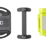 Streamlight SL-SIDESADDLE 300LM hat light, yellow light with black mounting plate and strap