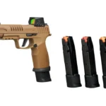 Sig Sauer P365 TacOps Handgun 9mm Luger 21rd Magazines (4) 5.1" Threaded Barrel Romeo-X