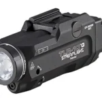 Streamlight TLR-10 FLEX black light and green laser unit, angled front view