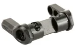 TIMNEY 49'ER safety selector in black, angled view showing dual levers and center drum