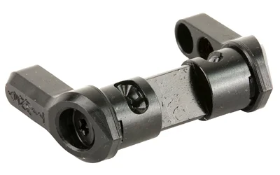 primary-6603 TIMNEY 49'ER safety selector in black, angled view showing dual levers and center drum