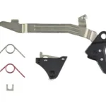 Timney Alpha for Glock G5 9/40 black trigger assembly with silver bar, springs and housing