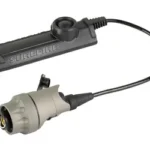 SUREFIRE M6XX tan weapon light with black pressure switch and cable