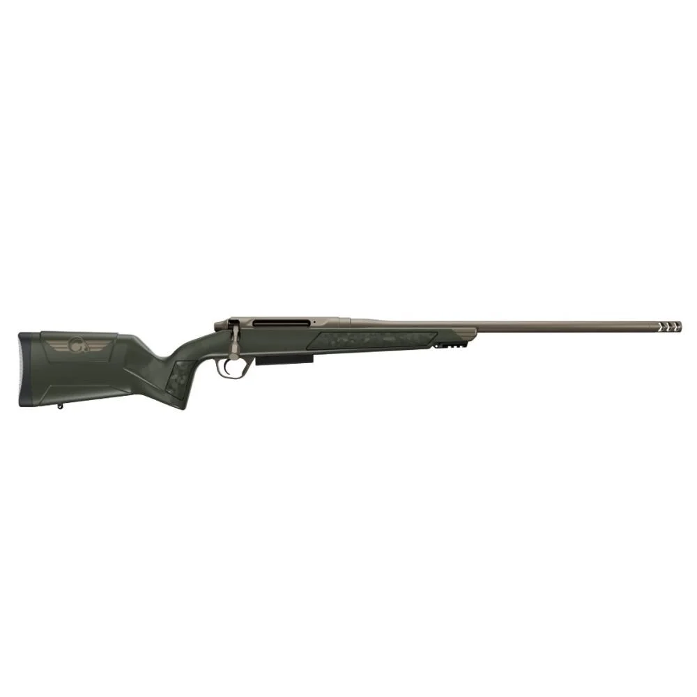 primary-684 Christensen Arms Evoke Rifle 6.5 Creedmoor 4rd Magazine 20" 5/8x24" Threaded Barrel Bronze and OD Green