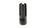 SUREFIRE WARCOMP SPORT, black upright side view with open prongs and round ports