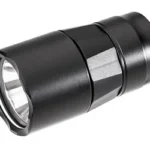 SUREFIRE KF2 TURBO 6V black light head, angled front view with reflector and round bezel