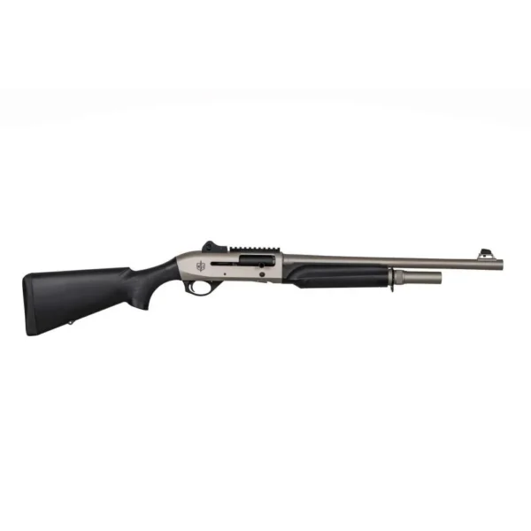 SDS Arms SDS Imports Mac 2 Tactical Marine Shotgun 12 ga 3" Chamber 5rd Magazine 18.5" Black and Nickel