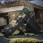 Sig Sauer P365 XMACRO TACOPS "Muilticam" Slide Handgun 9mm Luger 17rd Magazines(3) 3.7" Barrel w/Comp