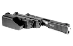 ADV ARMS AAC17-22G5MOD-CA black conversion kit, angled right-side view with slide and magazine