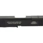 ADV ARMS 22LR CONV KIT PSA DAGGER CA, black right-side view of slide and barrel assembly
