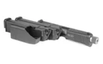 ADV ARMS CONV KIT AAC19-23G5MOD, black angled side view with slide, barrel and recoil spring