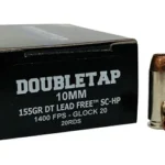 DoubleTap Ammunition DBLTAP 10MM 155GR SCHP 20/1000