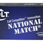 DoubleTap Ammunition DBLTAP 45ACP MATCH 230GR FMJ blue Colt National Match box, front view