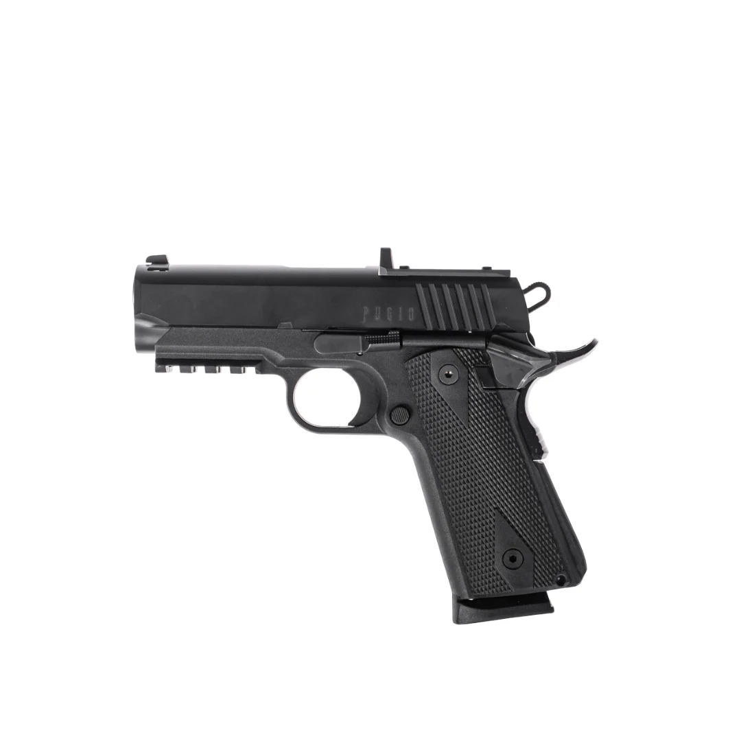 primary-743 Italian Firearms Group IFG Tanfoglio Pugio 1911 Polymer OR Handgun 9mm Luger 10rd Magazines(2) 3.5" Bull Barrel Pic Rail