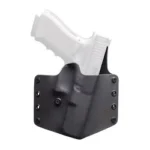 BlackPoint Tactical BLK PNT OWB SIG P365 AXG RH, black holster front view with mounting hardware