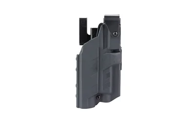 BlackPoint Tactical SLK DTY LTH for GLK 19, black right-hand holster in side view