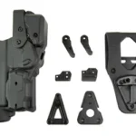RAPID FRC L3 FOR G19/X LG LT AXON RH green holster with black mounting hardware