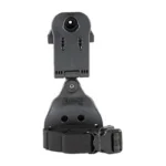 RAPID FORCE SDL BK LBS STANDARD black front view with mounting arm and buckle strap