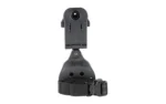 RAPID FORCE SDL BK LBS STANDARD black front view with mounting arm and buckle strap