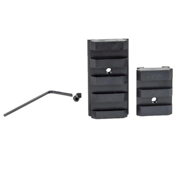 Burris 2-Piece XTB Xtreme Dovetail Steel Base two matte black bases with hex key