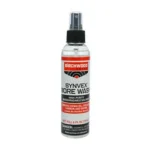 Birchwood Casey B/C SYNVEX BORE WASH 6OZ SPRAY, clear bottle with black spray nozzle, front view