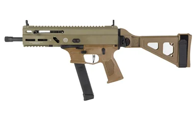 Grand Power GPWR STRBOG SP9A3G 9MM 8" 33R FDE BR