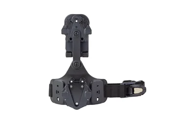 primary-7639 RAPID FORCE DDL BK LBS TAQ-STRAP, black strap assembly with buckle and mounting plates
