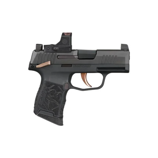 Sig Sauer P365 Rose Handgun .380 ACP 10rd Magazines (2) 3.1" Barrel Black with Romeo-RS