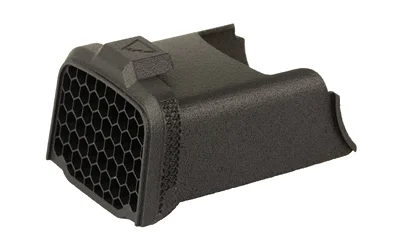 One Hundred Concepts HexCap Red Dot Sight Cover EXPS, black angled view with honeycomb front
