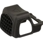 One Hundred Concepts OHC HEXCAP RMR, black angled view with honeycomb front and open side