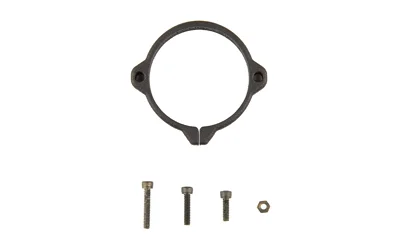 One Hundred Concepts OHC SHOCKCOLLAR SIZE 1, black circular ring with three screws and nut
