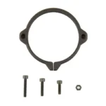 One Hundred Concepts OHC SHOCKCOLLAR SIZE 2, black circular ring with three screws and nut