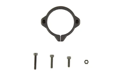 One Hundred Concepts OHC SHOCKCOLLAR MEDIUM, black circular ring with three screws and nut