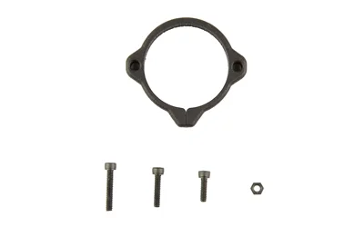 One Hundred Concepts OHC SHOCKCOLLAR 32MM, black front view with ring clamp and three screws