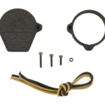 One Hundred Concepts OHC RUGGEDIZED REAR SCOPECAP SIZE 1, black cap, ring, screws and cord